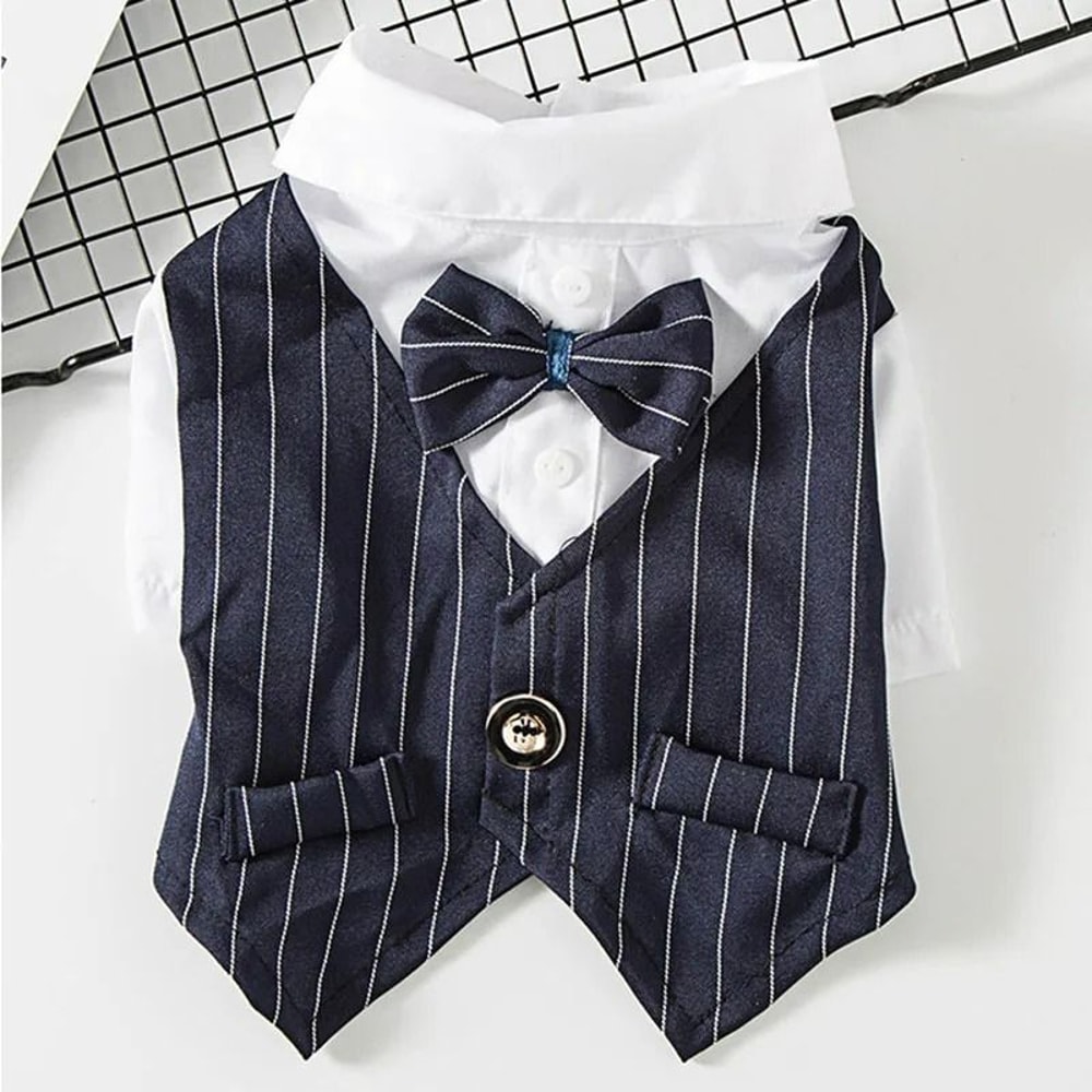 Dapper Formal Gentleman Pet Suit Jacket 9