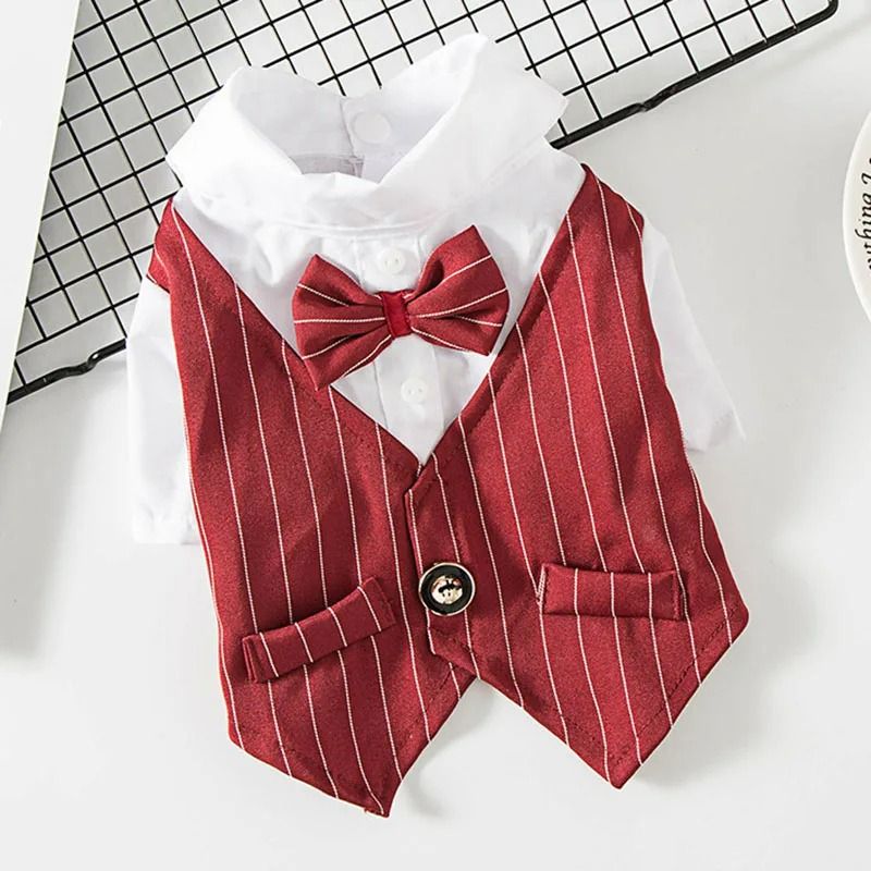 Dapper Formal Gentleman Pet Suit Jacket 7