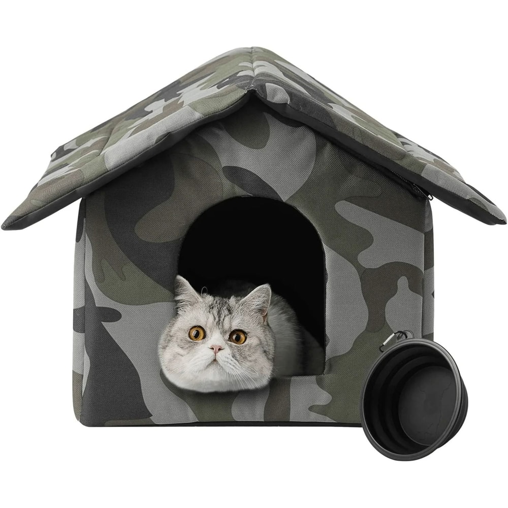 Waterproof Outdoor Cat House Pet Shelter 2