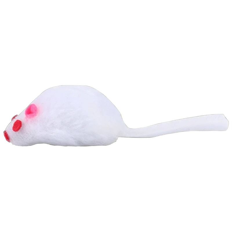 Interactive Plush Rattle Mouse Cat Toy 6
