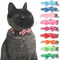 Adjustable Bow Bell Cat Collar Necklace 0