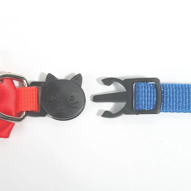 Adjustable Bow Bell Cat Collar Necklace 2