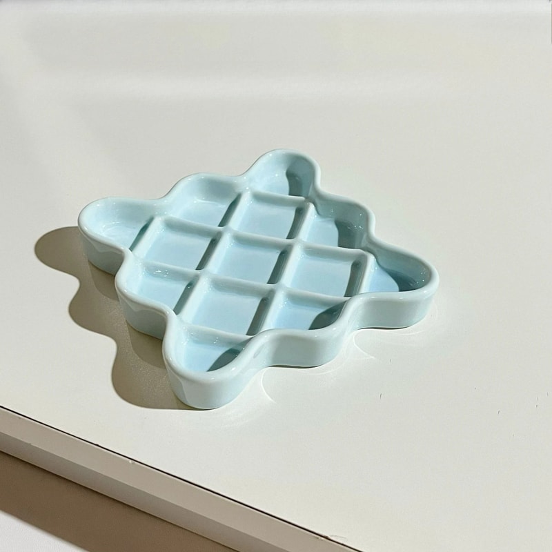 Ceramic AntiChoking Slow Feeder Pet Bowl 10