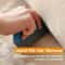 Portable DoubleSided Silicone Pet Hair Remover Brush 1