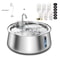 Stainless Steel Large Capacity Pet Water Fountain 9