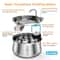 Stainless Steel Large Capacity Pet Water Fountain 2