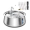 Stainless Steel Large Capacity Pet Water Fountain 8