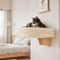 WallMounted Wooden Cat Space Capsule Bed 0