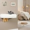 WallMounted Wooden Cat Space Capsule Bed 3