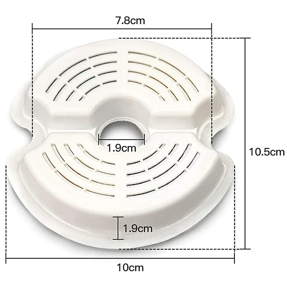Active Carbon Replacement Filters For Stainless Steel Cat Water Fountain 3