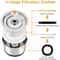 Active Carbon Replacement Filters For Stainless Steel Cat Water Fountain 4