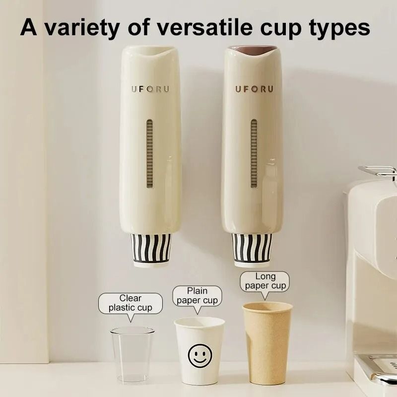WallMounted PerforationFree Water Dispenser Cup Extractor 3