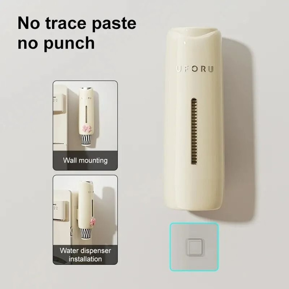 WallMounted PerforationFree Water Dispenser Cup Extractor 5