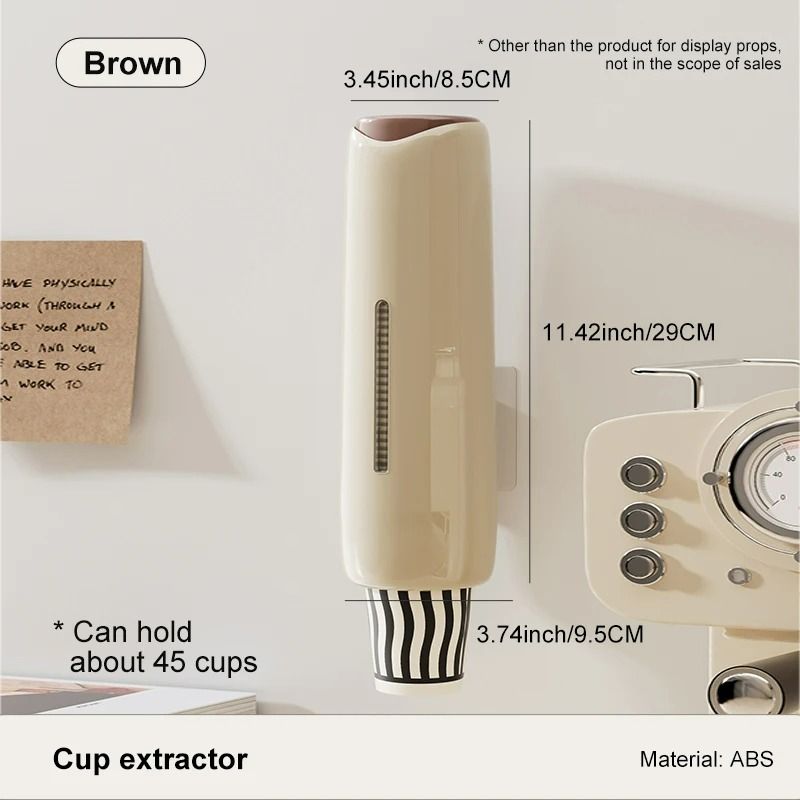 WallMounted PerforationFree Water Dispenser Cup Extractor 7