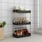 MultiFunctional Countertop Spice And Utensil Storage Rack 4