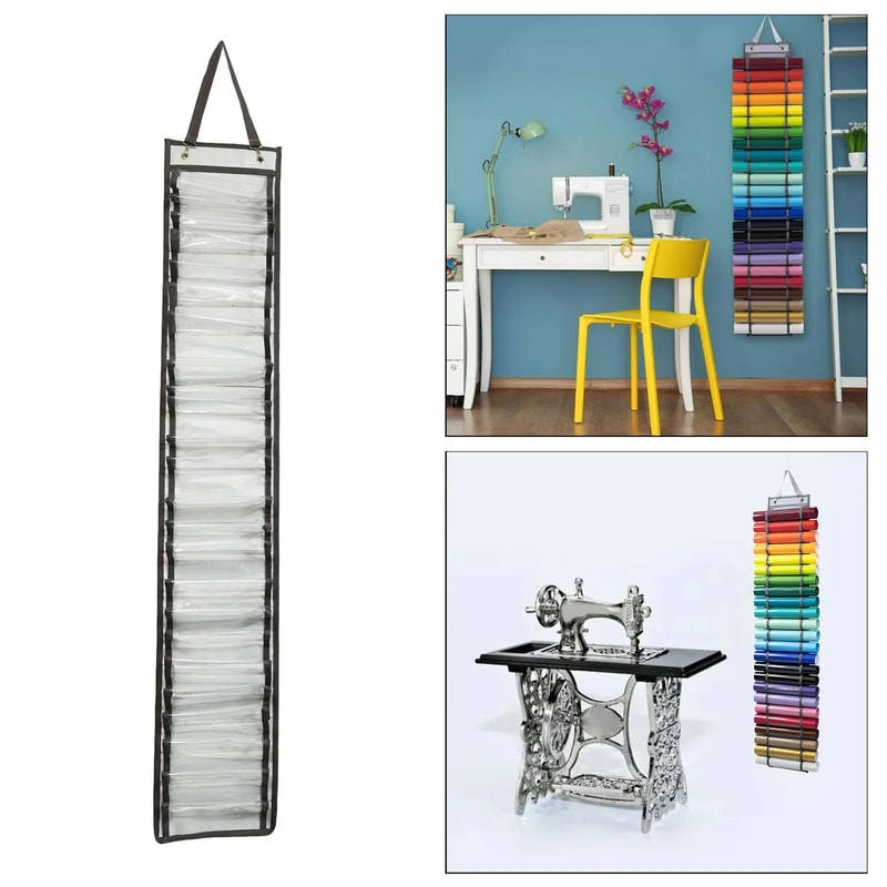 Hanging Vinyl Roll Organizer And Craft Storage Bag 2