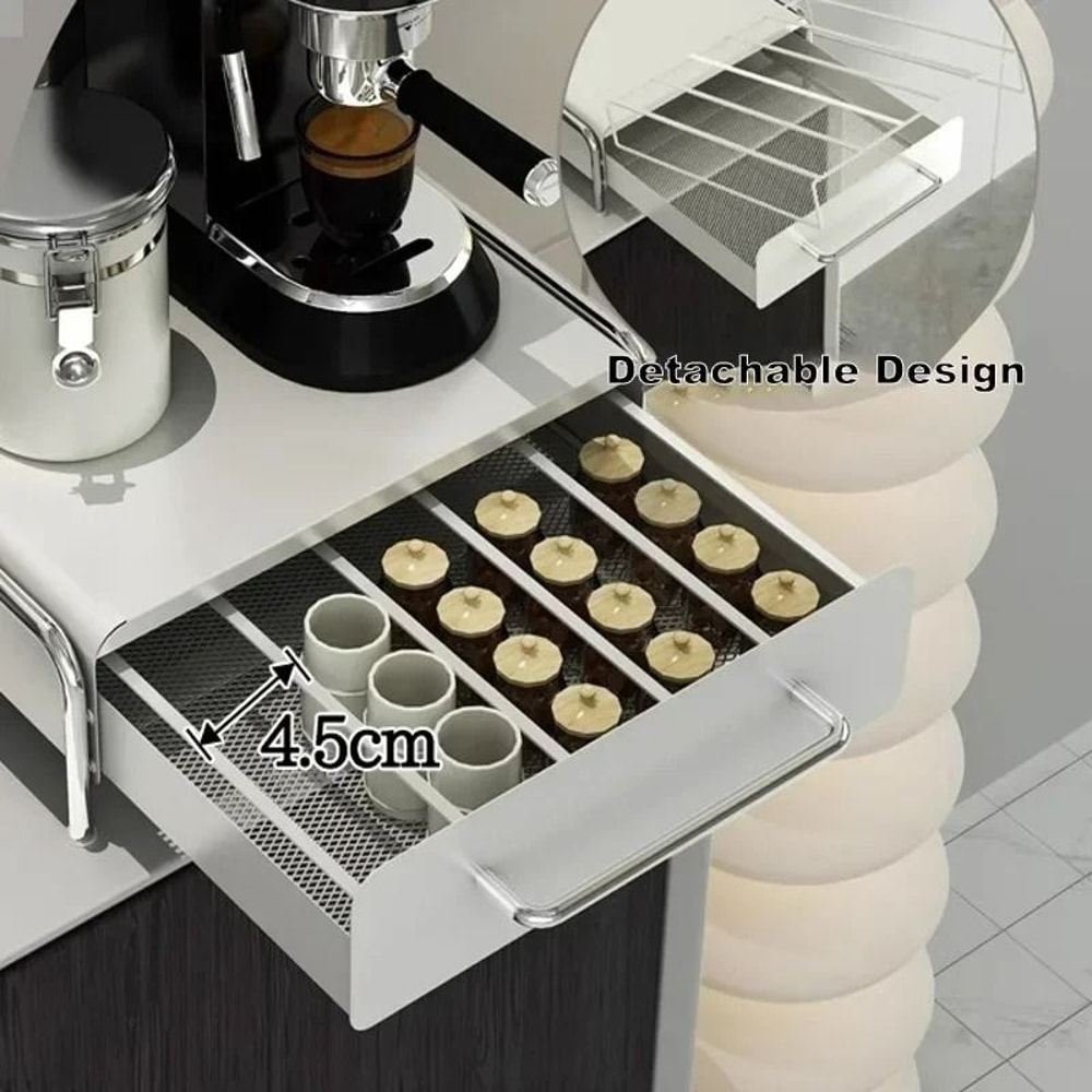 Tabletop Coffee Pod And Tea Bag Storage Drawer 4