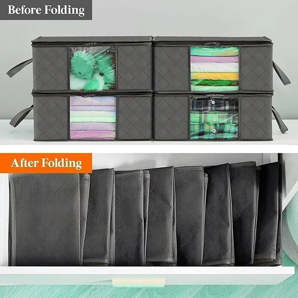 Elite Foldable LargeCapacity Closet Storage And Organization Bag 5