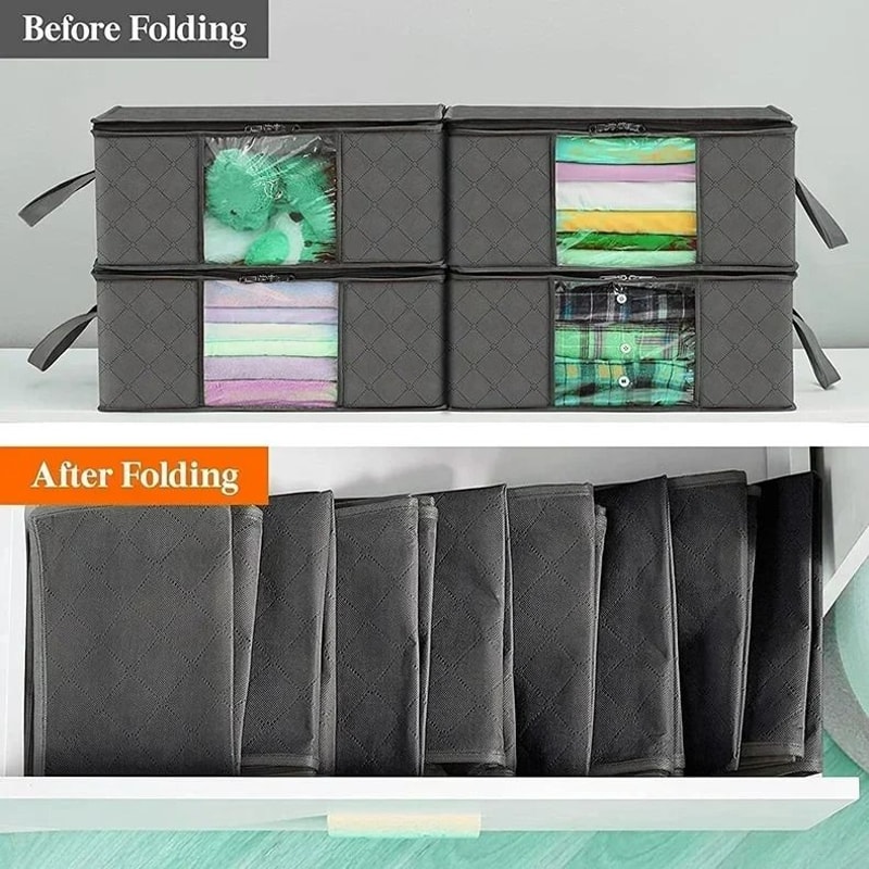 Elite Foldable LargeCapacity Closet Storage And Organization Bag 5