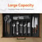 Expandable Adjustable Cutlery Drawer Organizer 0