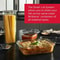 Airtight LeakProof Modular Food Storage Containers Set Of 2 4