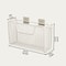 WallMounted PunchFree Cabinet Door Storage Rack 5