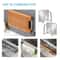 Stainless Steel Kitchen Sink Sponge Rack And Drain Storage Holder 0