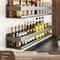 WallMounted Gun Gray Multifunctional Seasoning Rack 2