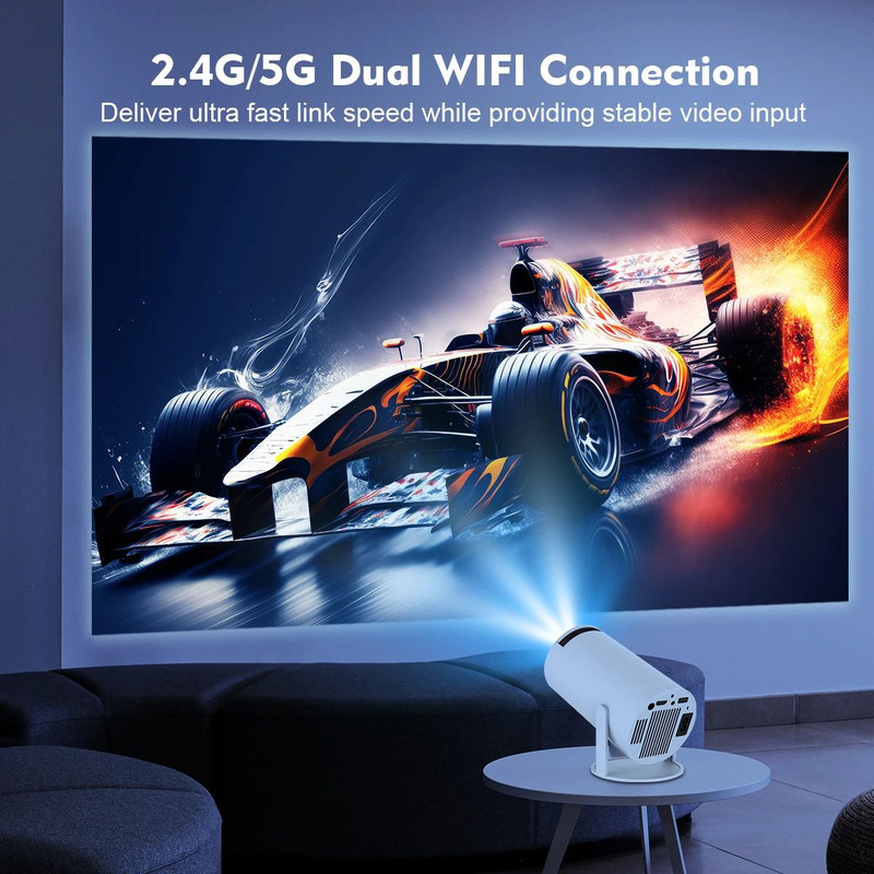 Magcubic HY300 Pro 4K Smart Projector  Portable Home Theater With Android 11 Dual WiFi 6 And Blueto 8