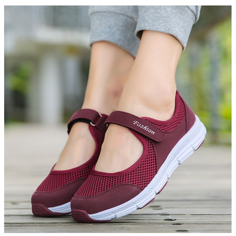 CloudStride Womens Breathable Mesh Walking Sneakers 3