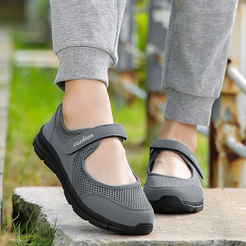 CloudStride Womens Breathable Mesh Walking Sneakers 2