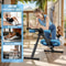 MERACH CoreFlex Adjustable Ab Trainer Foldable Home Gym Machine With Knee Support 7