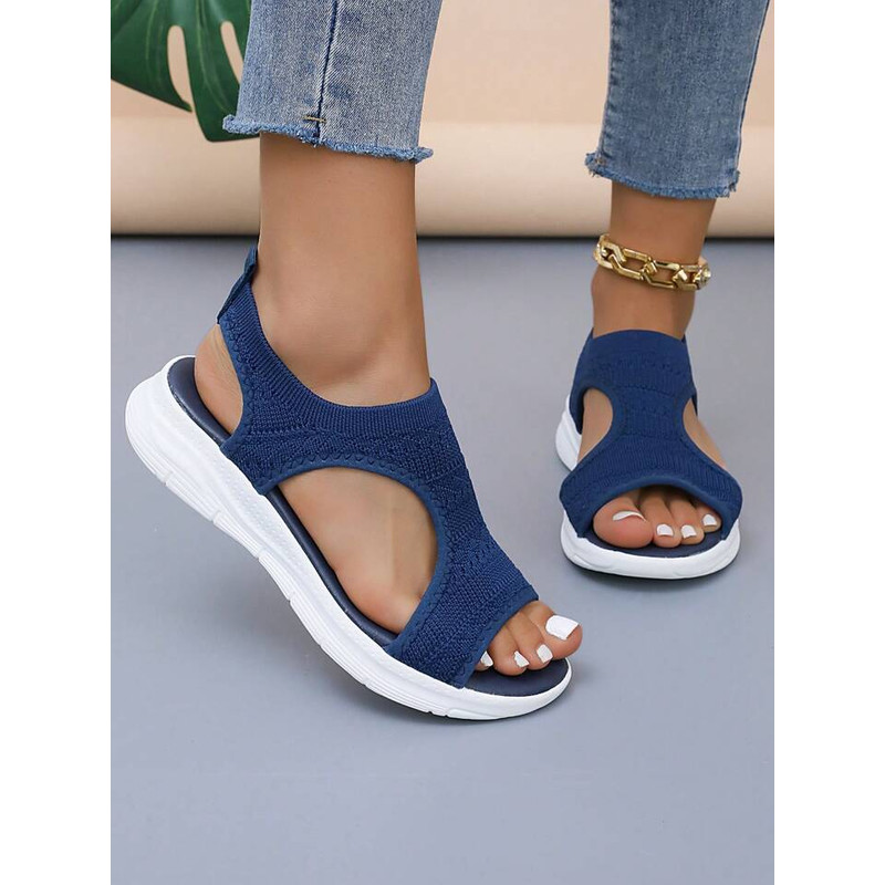 ComfortFit Womens Wedge Platform Sandals Summer Casual Sport Style With Plus Size Options 2