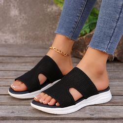comfortfit womens wedge platform sandals summer casual sport style with plus size options