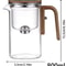 Magnetic Glass Teapot With Infuser OneClick Water Separation Tea Maker For Effortless Brewing 3