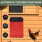 Automatic Chicken Coop Door Opener Light Sensor Battery Operated Weatherproof Hen House Gate 1