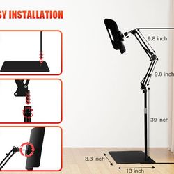 lumaglow 660/850nm red light therapy panel – home facial & body rejuvenation with adjustable stand and timer