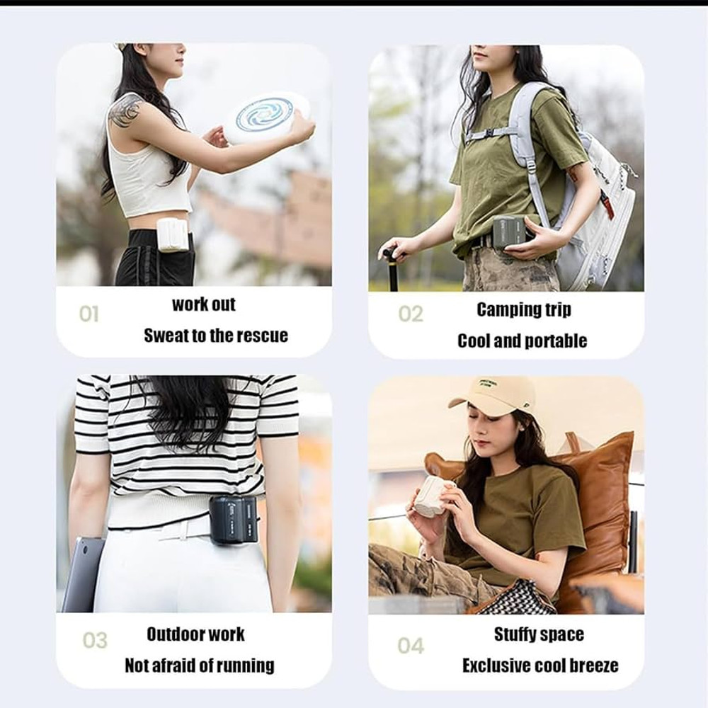 BreezeFit Wearable Waist Fan 7