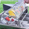 Stainless Steel Rotisserie Grill Basket BBQ Mesh Roaster For Even Cooking 4