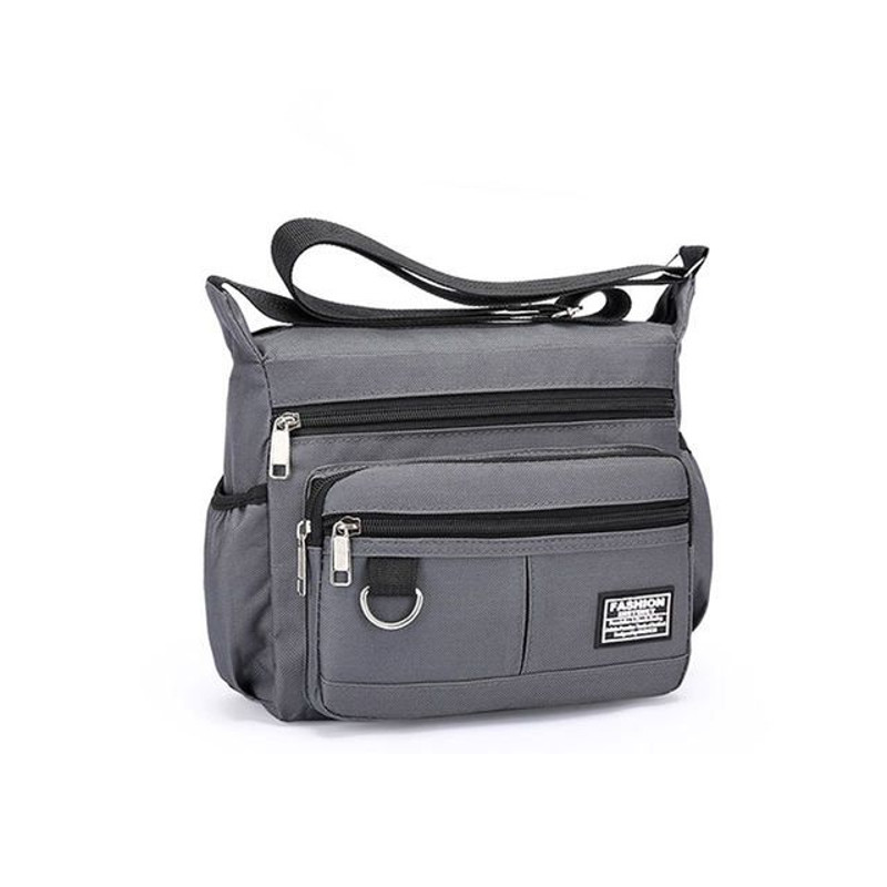 UrbanEdge Mens MultiPocket Crossbody Bag  Large Capacity Shoulder Satchel For Travel  Business 3