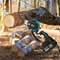 Gisam 8Inch Brushless Cordless Chainsaw Lightweight Handheld Electric Saw Compatible With Makita 3
