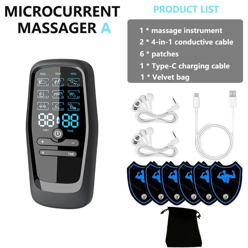 PhysioPulse Digital TENS EMS Therapy Device  Portable Muscle Stimulator For Pain Relief And Recover 1