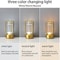 Crystal Touch LED Table Lamp Rechargeable Ambient Light For Home Dining Camping 7