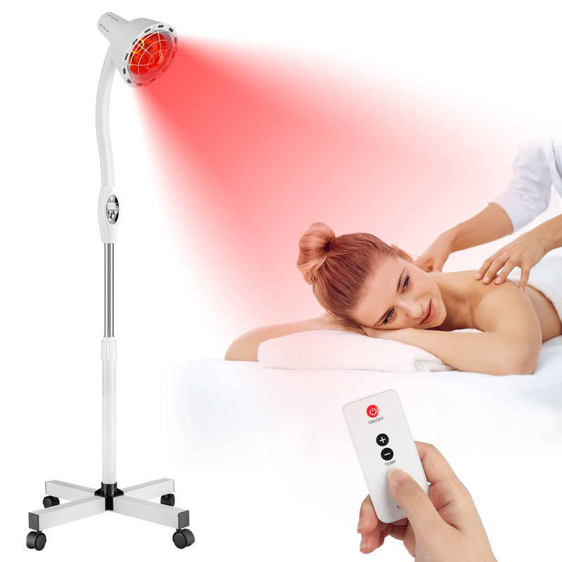 275W Adjustable Near Infrared Heat Lamp For Pain Relief Recovery  Home Therapy 1
