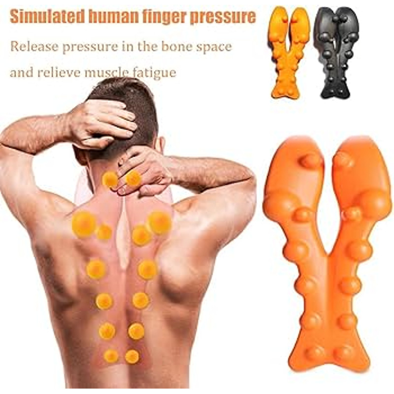 Cervical Neck And Shoulder Relaxer With Upper Back Trigger Point Massage For TMJ And Spine Alignmen 5