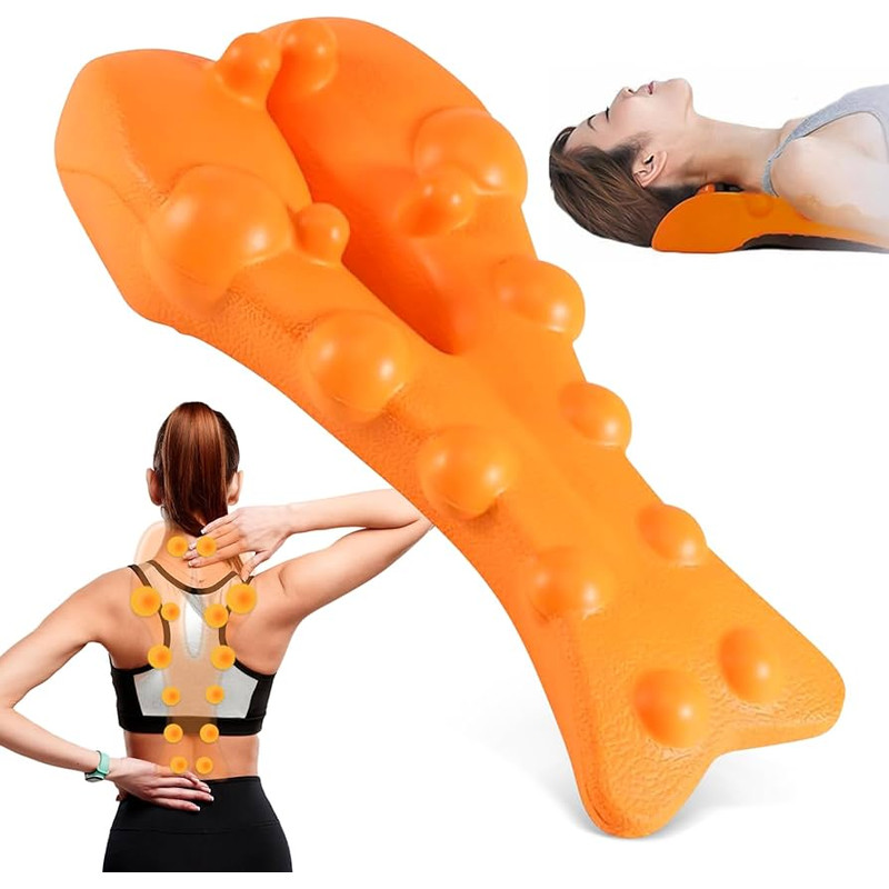 Cervical Neck And Shoulder Relaxer With Upper Back Trigger Point Massage For TMJ And Spine Alignmen 2