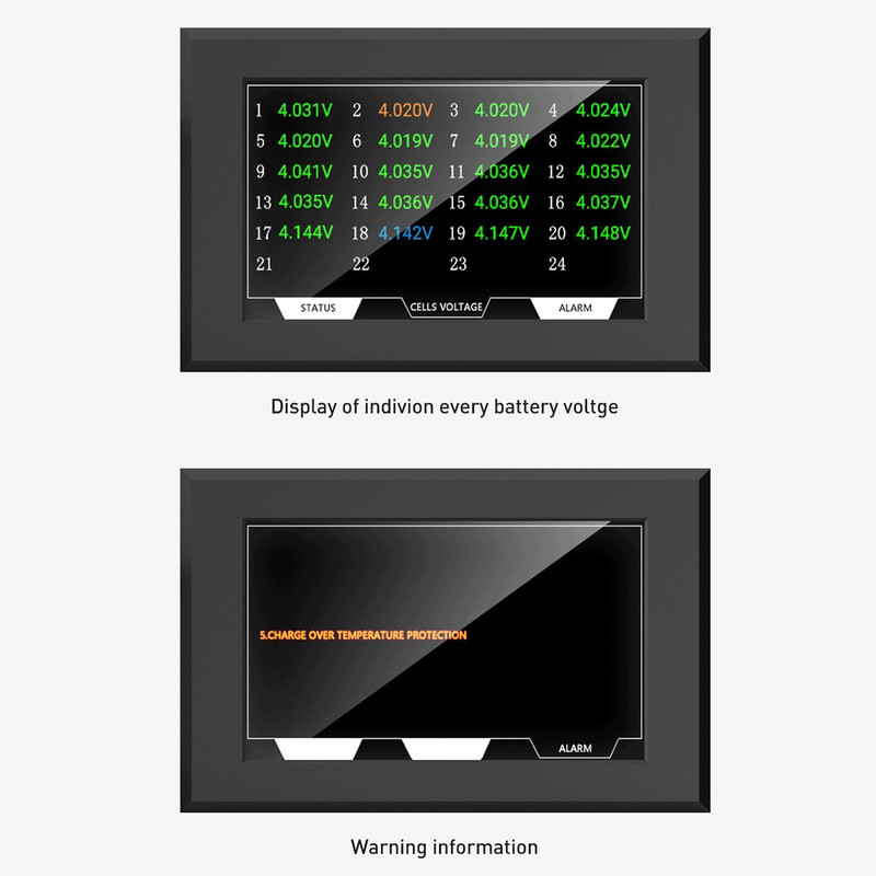 JIKONG BMS Touch Display 43Inch Screen For Smart Battery Monitoring And System Control 3