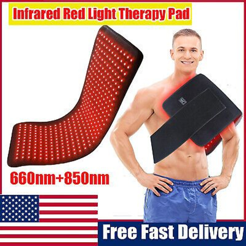 ThermaFlex Infrared Heating Massage Belt Red Light Therapy Pad For Lumbar Muscle Pain Relief 1