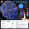 RhythmStrike Smart Music Boxing Trainer  WallMounted Bluetooth Punch Pad For Home Fitness  Reaction 2