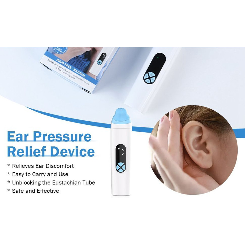 Eustachian Pressure Relief Device EasytoUse Ear Unblocker For Flying Tinnitus Ear Pressure Relief 3